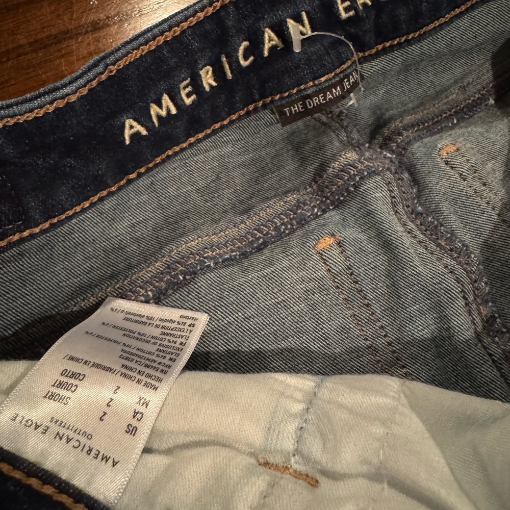 American Eagle Outfitters Dark Wash Skinny Jeans - Picture 3 of 3